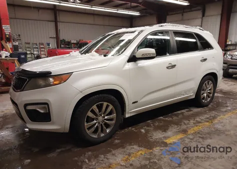 2012 Kia Sorento Sx V6 из США, поврежденный, VIN 5XYKWDA22CG226506